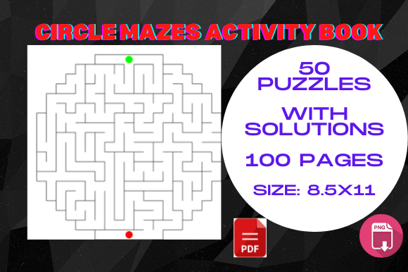 Circle Maze for KDP Activity Books: A Comprehensive Guide for Aspiring Publishers