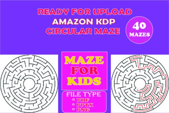 Circular Mazes for Kids: A Fun and Engaging Design Element