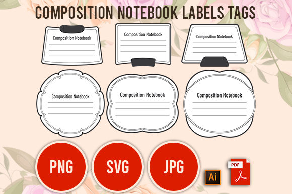 Composition Notebook Labels Tags: A Versatile Tool for Customization