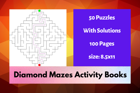 Diamond Mazes Activity Interior: A Creative Design Solution