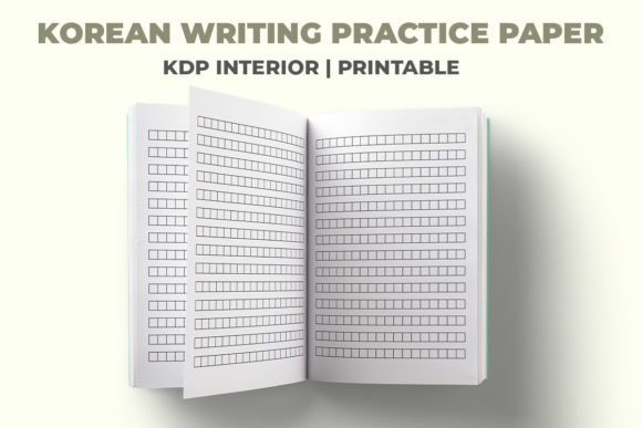 Explore Creativity with Korean Writing Practice Paper