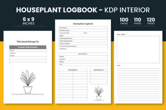 Houseplant Journal and Care Logbook: A Comprehensive Guide for Plant Enthusiasts