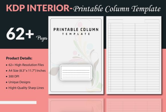 Maximizing Your Publishing Potential with the Best Printable Column Template - KDP