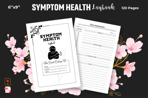 Symptom Tracker Logbook: A Versatile KDP Interior