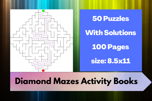 Unlock Creativity with Diamond Maze Puzzle Books