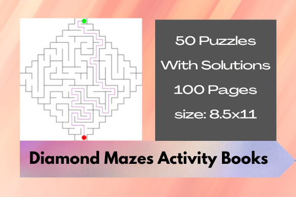 Unlocking Creativity with Diamond Maze Puzzles: A Perfect Fit for Your KDP Business