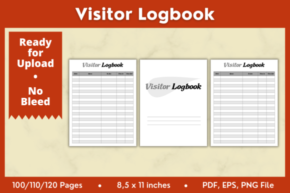 Visitor Logbook KDP Interior: A Comprehensive Guide for Your Publishing Needs